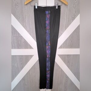 B16.06 NEW Rhonda Sheer Loungewear Firework Floral Pants Sz 1X